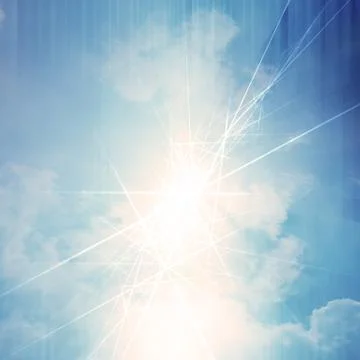 Blue abstract background Illustrazione stock