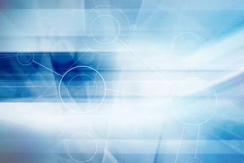 Blue Abstract Background Stock Illustration