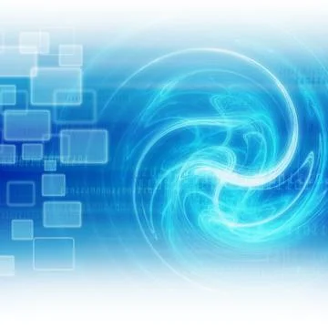 Blue Abstract Background Stock Illustration