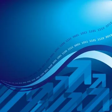 Blue abstract background Illustration