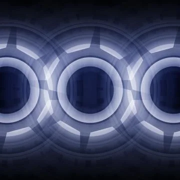 Blue Abstract Background Illustrazione stock