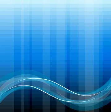 Blue abstract background Stock Illustration