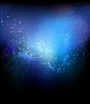 Blue Abstract Background Stock Illustration