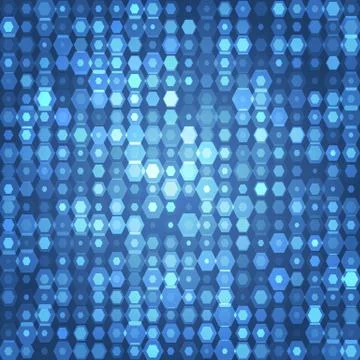 Blue abstract background Illustrazione stock