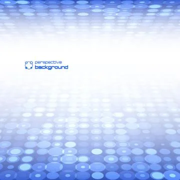 Blue abstract background Illustrazione stock