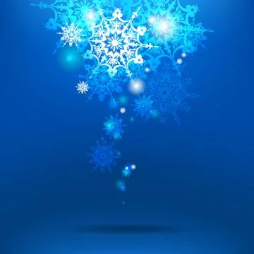 Blue abstract background Stock Illustration