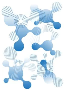 Blue abstract background Stock Illustration