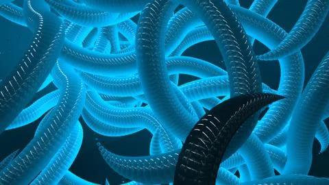 Blue Abstract background Stock Illustration