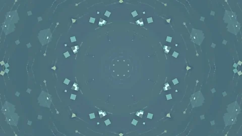 Blue Abstract Background. Kaleidoscope Stock Footage 78794352
