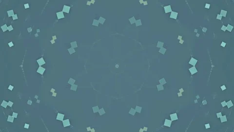 Blue Abstract Background. Kaleidoscope Stock Footage 78794536