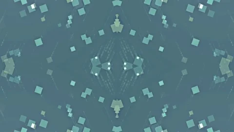 Blue Abstract Background. Kaleidoscope Stock Footage 78808246