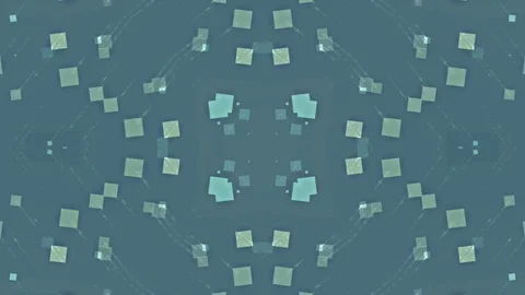 Blue Abstract Background. Kaleidoscope Stock Footage 78979291