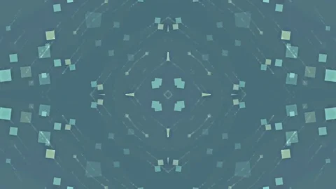 Blue Abstract Background. Kaleidoscope Stock Footage 78979345