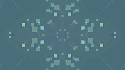 Blue abstract background. Kaleidoscope Stock Footage 79003672