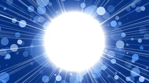 Blue abstract background, light and particles, loop Stock Footage 54956685