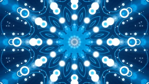 Blue abstract background, motion and flashing shapes, loop Stock Footage 88141135