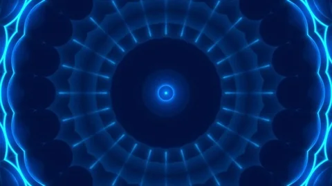 Blue abstract background, motion light, loop Stock Footage 82529734