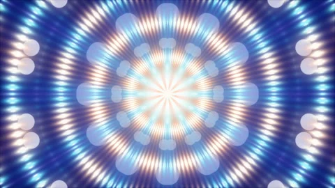 Blue abstract background, motion light and particles, loop Stock Footage 86989484