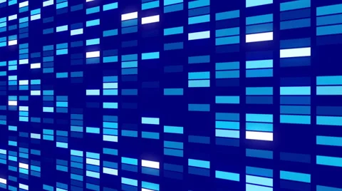 Blue abstract background, motion particle, loop Stock Footage 55405239