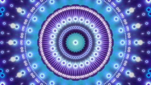 Blue abstract background, motion particles and flashing light, loop Stock Footage 93587234