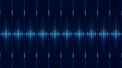 Blue abstract background, motion particles and light, loop Stock Footage 139257649