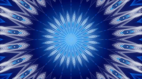 Blue abstract background, motion shape and flashing light, loop Stock Footage 138541692