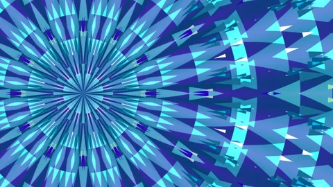 Blue abstract background, motion shapes, triangles, loop Stock Footage 86289248