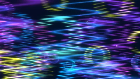 Blue abstract background, motion shapes, loop Stock Footage 93697326