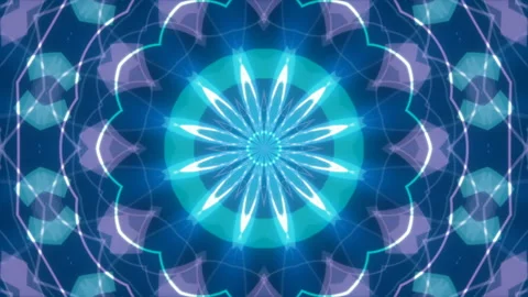 Blue abstract background, motion shapes and light, loop Stock Footage 104360244