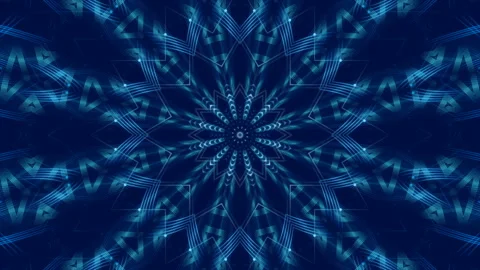Blue abstract background, motion shapes and particle, loop Stock Footage 140478687