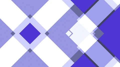 Blue abstract background, movement of rectangles, loop Stock Footage 86015668