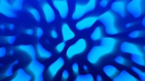 Blue abstract background, moving blue-tint of light, loop Stock Footage