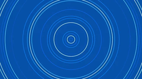 Blue abstract background, moving circle, loop Stock Footage 55514301