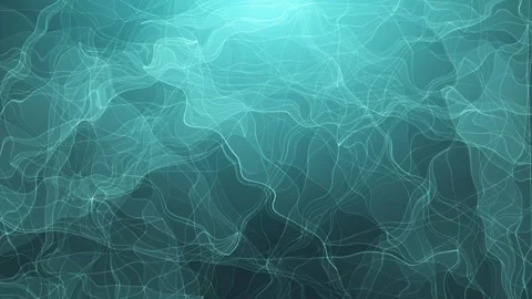 Blue abstract background with moving grid, lines. 스톡 동영상 284841077