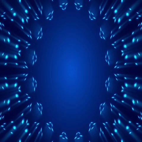 Blue abstract background, moving light,  loop Stock Footage 69423288