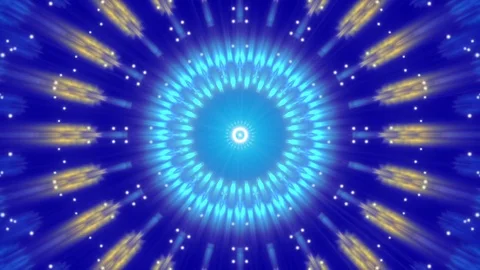 Blue abstract background, moving light,  loop Stock Footage 70580774