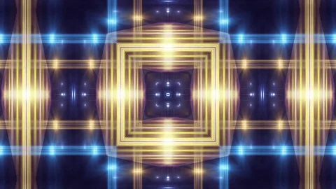 Blue abstract background, moving line and lights, loop Stock Footage 81651458