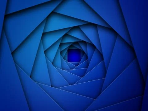 Blue Abstract Background. Optical Art 스톡 일러스트