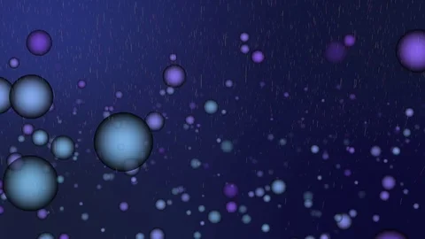 Blue Abstract Background. Particle Flow Stock Footage 76906714