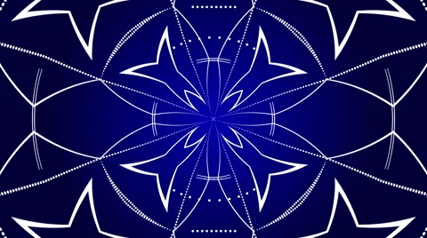 Blue abstract background, particle, loop Stock Footage 50377726