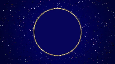 Blue abstract background, particle, loop Stock Footage 51540786