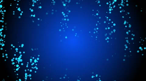 Blue abstract background, particle, loop Stock Footage 53135765