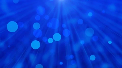 Blue abstract background, particles and light, loop Stock Footage 77785398