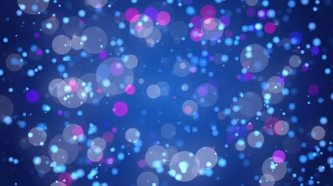 Blue abstract background, pink and white particle, loop Stock Footage 54657549