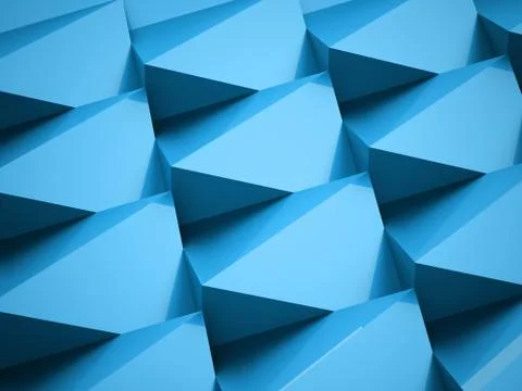 Blue abstract background rendered Stock Illustration