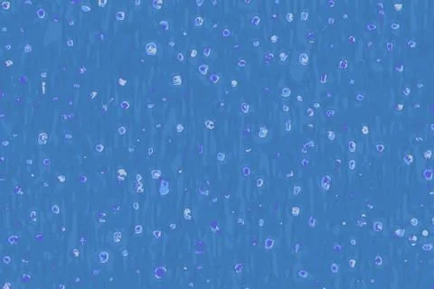 Blue abstract background representing air bubbles in the water Stock Photos