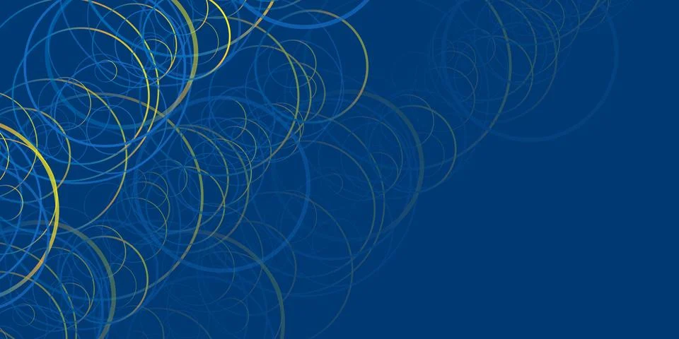 A blue abstract background showcases interconnected, 3D diagonally aligned .. Stock Illustration
