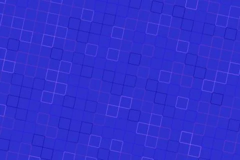 Blue abstract background with small outlined squares pattern 스톡 일러스트