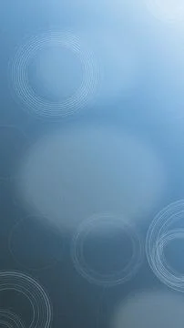 Blue abstract background with soft circular ripple patterns, smooth gradien.. 库存插图