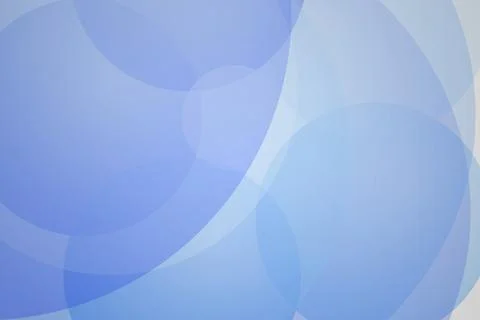 Blue abstract background with soft circular shapes and gradients Stock Photos